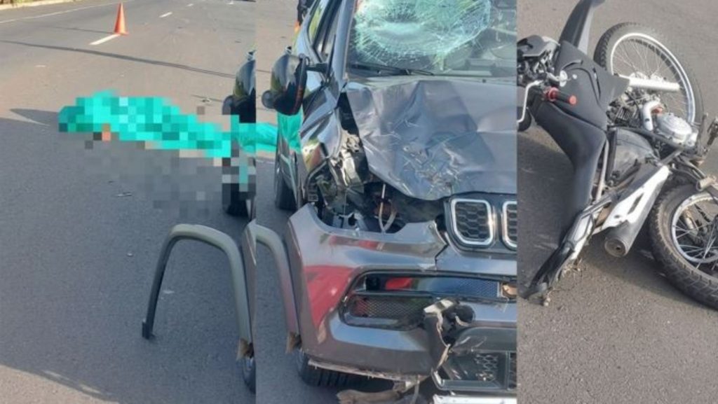 Motociclista morre ao ser atingido por carro em Teresina