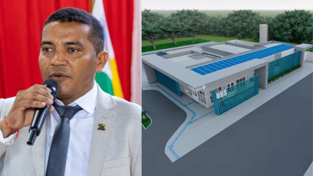 Prefeito Aluízio Vaz anuncia construção de UBS em Porto