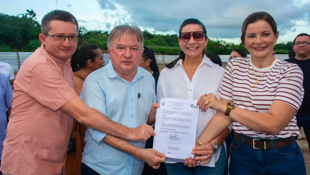 Prefeitura de Buriti dos Lopes assina ordem de serviço para construção de creche de R$ 5 milhões no bairro Acampamento